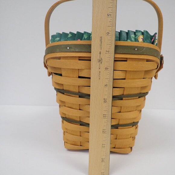 Vintage Longaberger Wedge Vegetable Basket - Picture 6 of 8